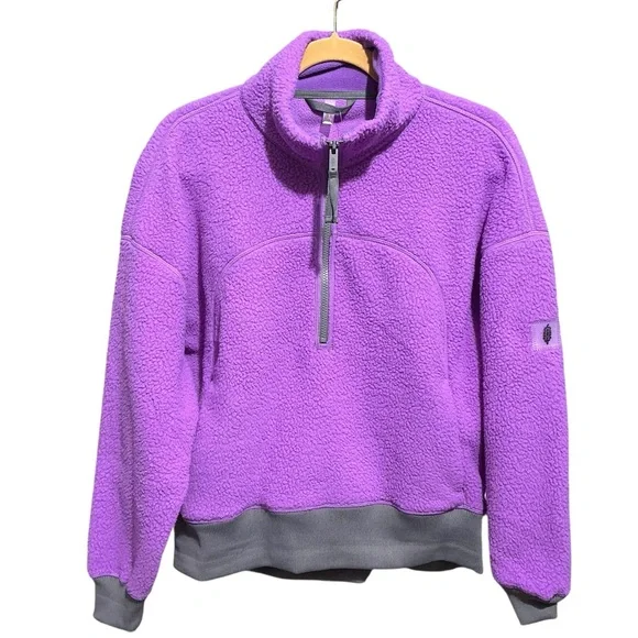 FP MOVEMENT Hit The Slopes 1/2 Zip Pullover XS Red Violet Combo $168 Retail NWT - Picture 2 of 11